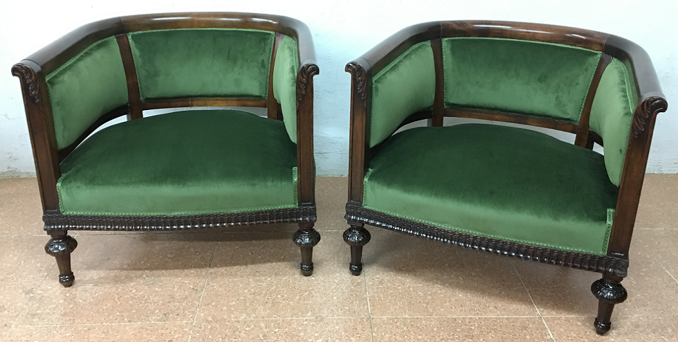 Restauracion de dos butacas